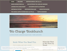 Tablet Screenshot of nochargebookbunch.com